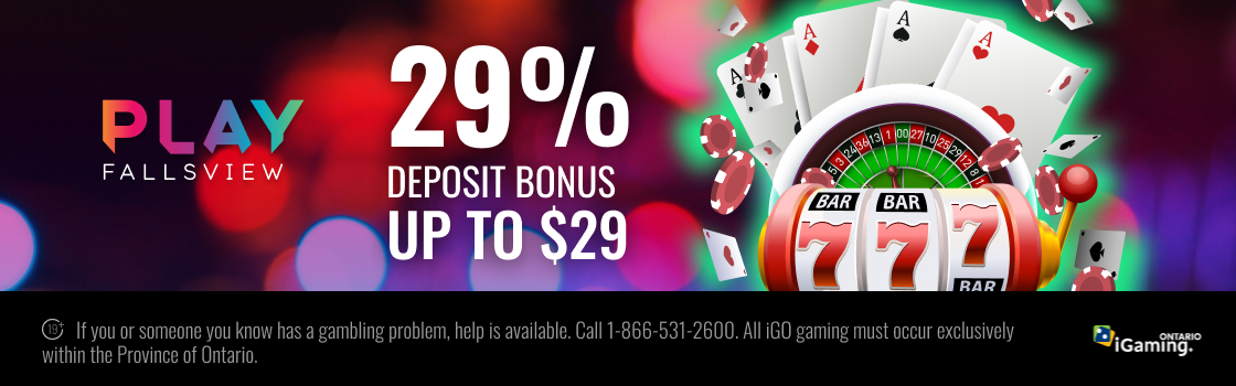 29% Deposit Bonus Up to $29