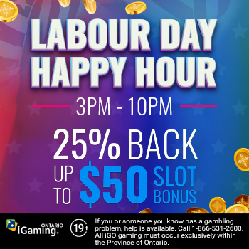 Labour Day Happy Hour