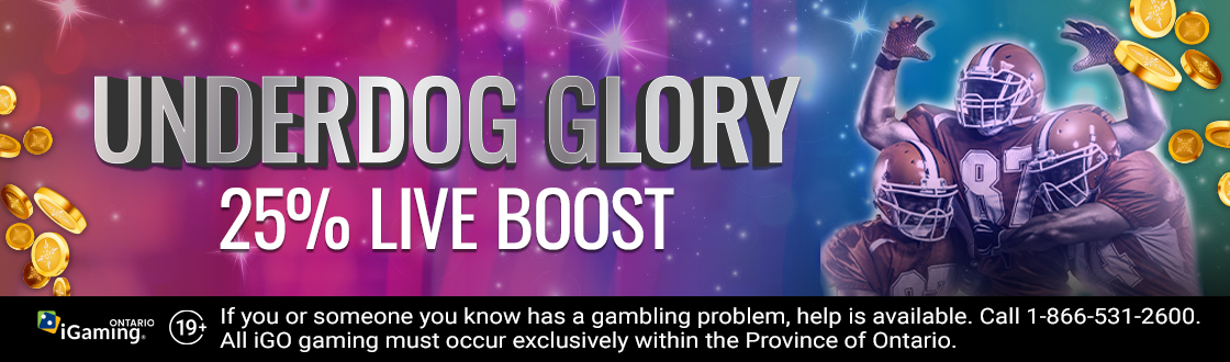 Underdog Glory College Football Boost
