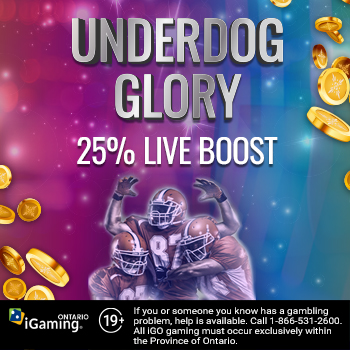 Underdog Glory College Football Boost