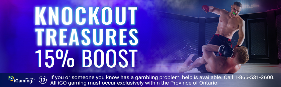 Knockout Treasures 15% Boost