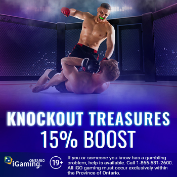 Knockout Treasures 15% Boost