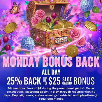 Monday Bonus Back
