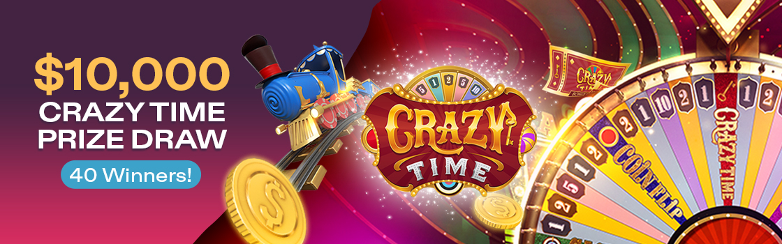 $10,000 Crazy Time Prize Drawing