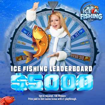 $5,000 Ice Fishing Leaderboard Challenge