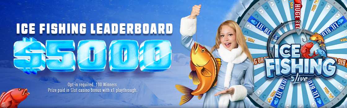 $5,000 Ice Fishing Leaderboard Challenge